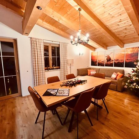 Ferienhaus Zillertal Panorama Blick Balkon Sauna Zellberg Exterior foto