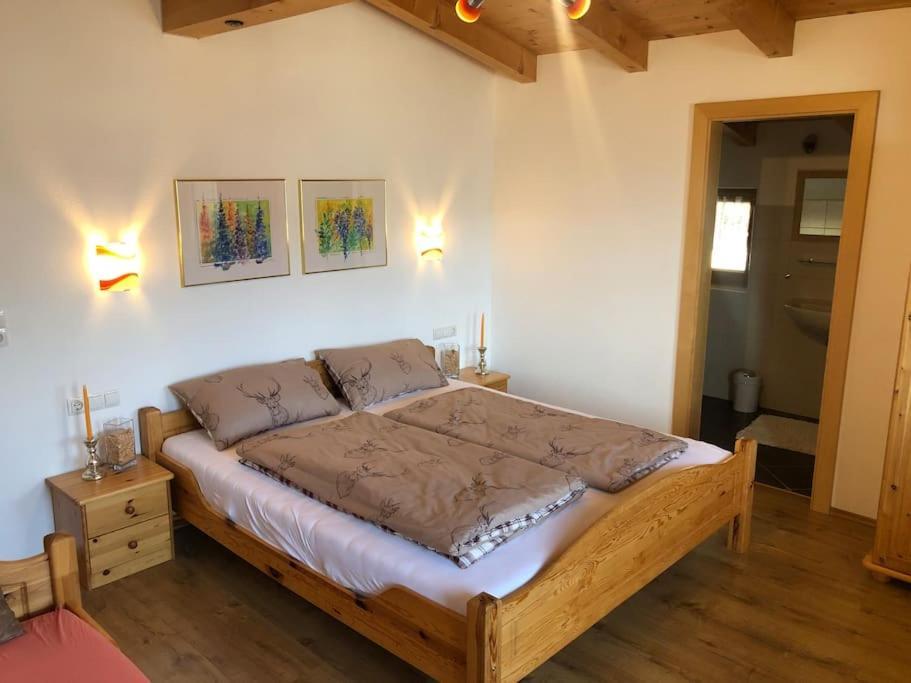 Ferienhaus Zillertal Panorama Blick Balkon Sauna Zellberg Exterior foto