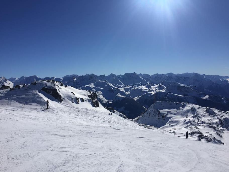Ferienhaus Zillertal Panorama Blick Balkon Sauna Zellberg Exterior foto