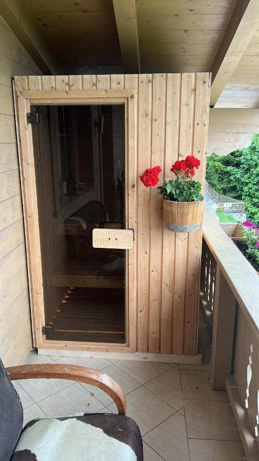 Ferienhaus Zillertal Panorama Blick Balkon Sauna Zellberg Exterior foto