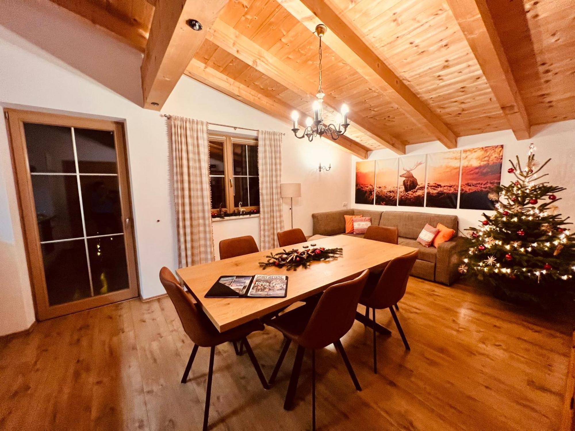 Ferienhaus Zillertal Panorama Blick Balkon Sauna Zellberg Exterior foto