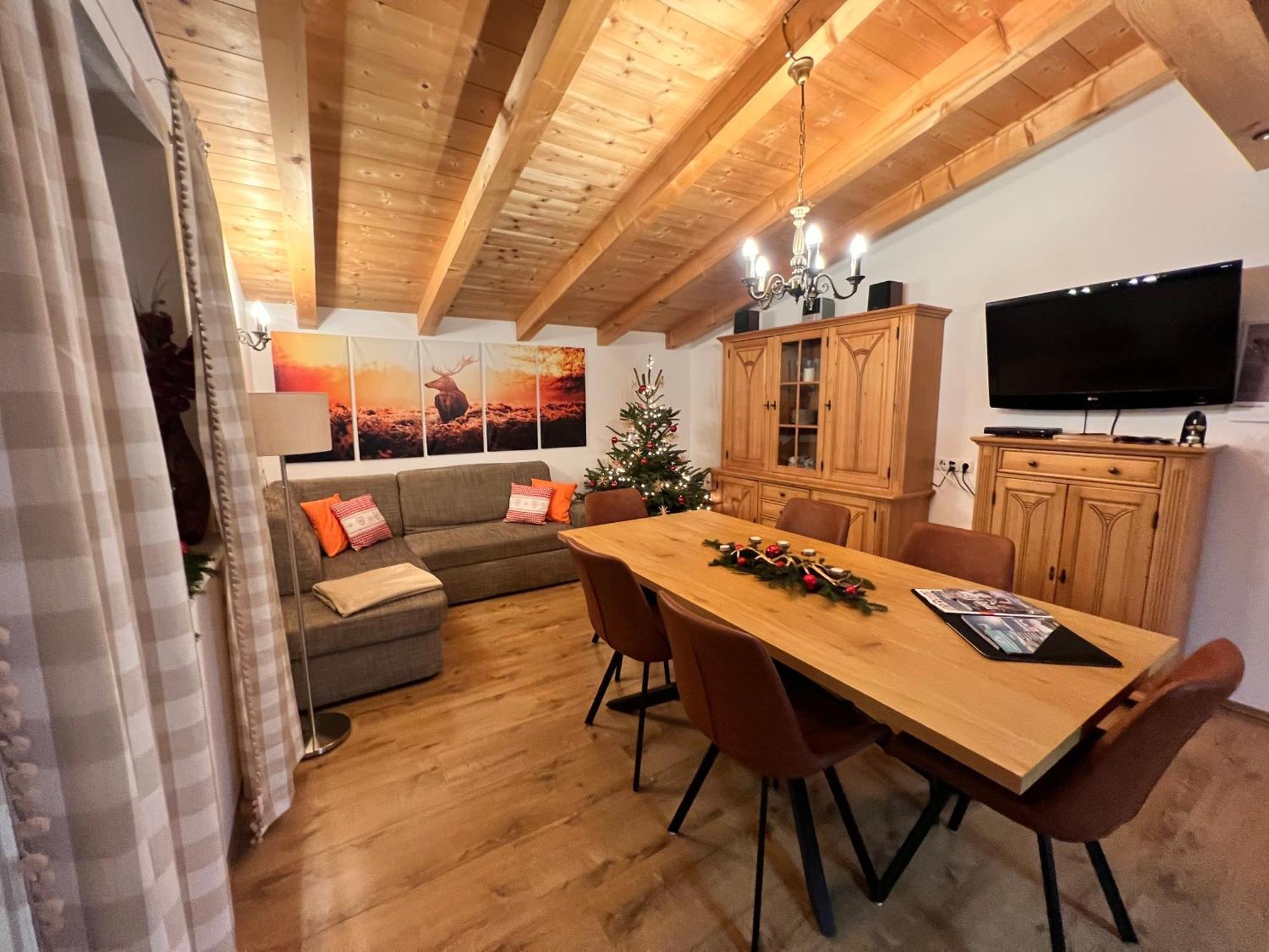 Ferienhaus Zillertal Panorama Blick Balkon Sauna Zellberg Exterior foto